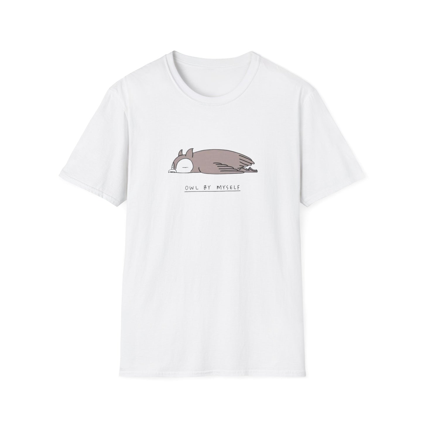 T-Shirt 'Owl by myself'