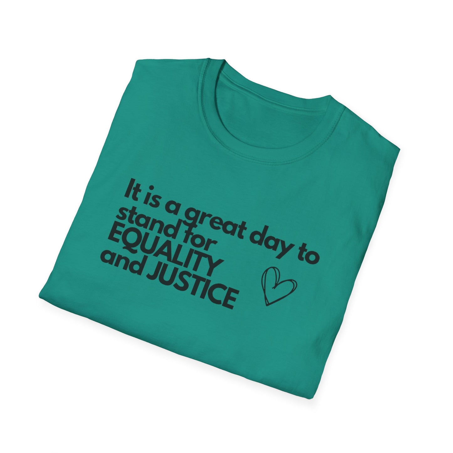 It's a great day to stand for equality and justice