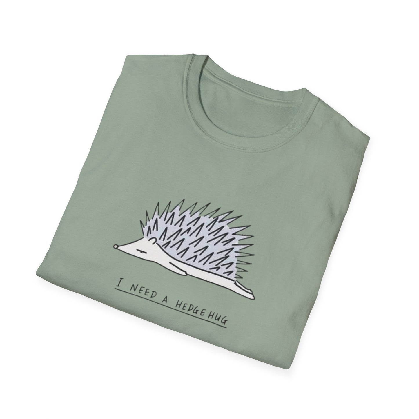 T-Shirt 'I need a hedgehug' Design