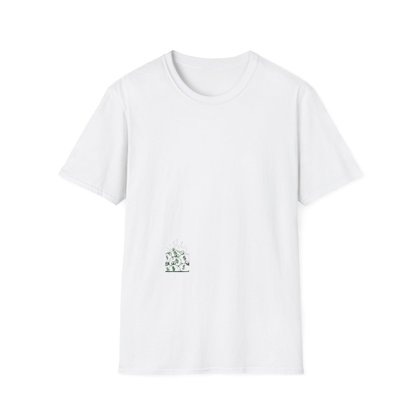 Poverty Exists due to the greed of the rich  Softstyle T-Shirt