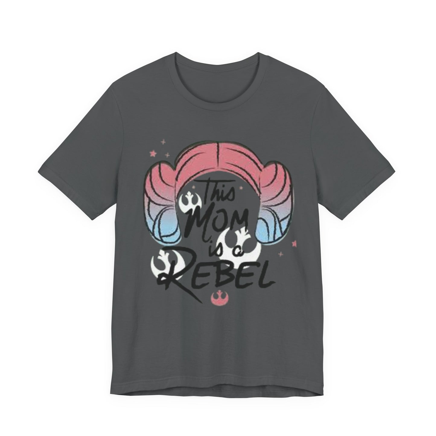 Rebel Mom Tee — "This Mom Is a Rebel" Graphic T-Shirt