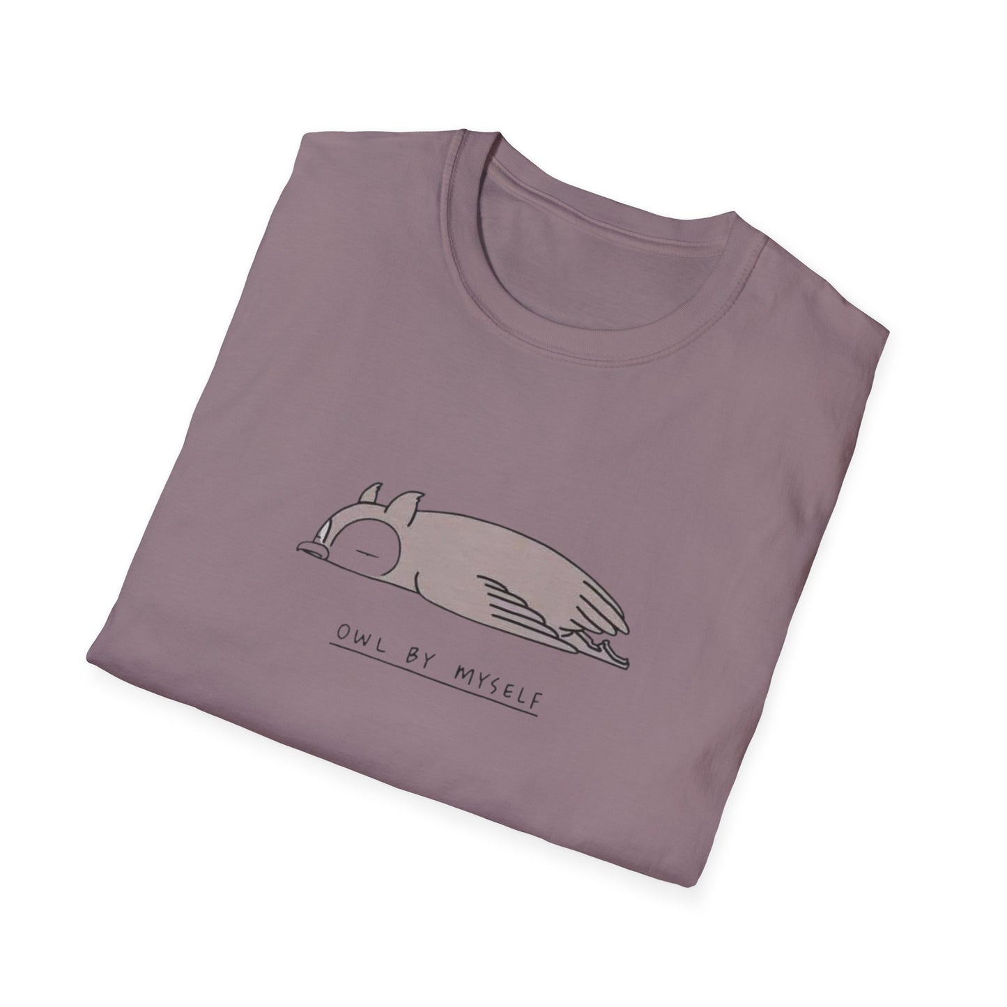 T-Shirt 'Owl by myself'