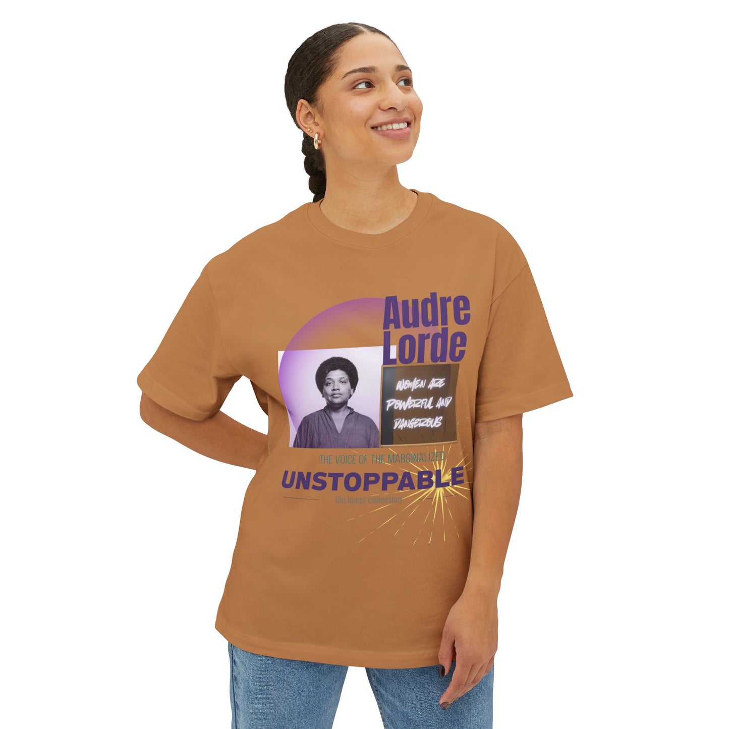 Audre Lorde 'Unstoppable' Graphic Tee — Black History Month