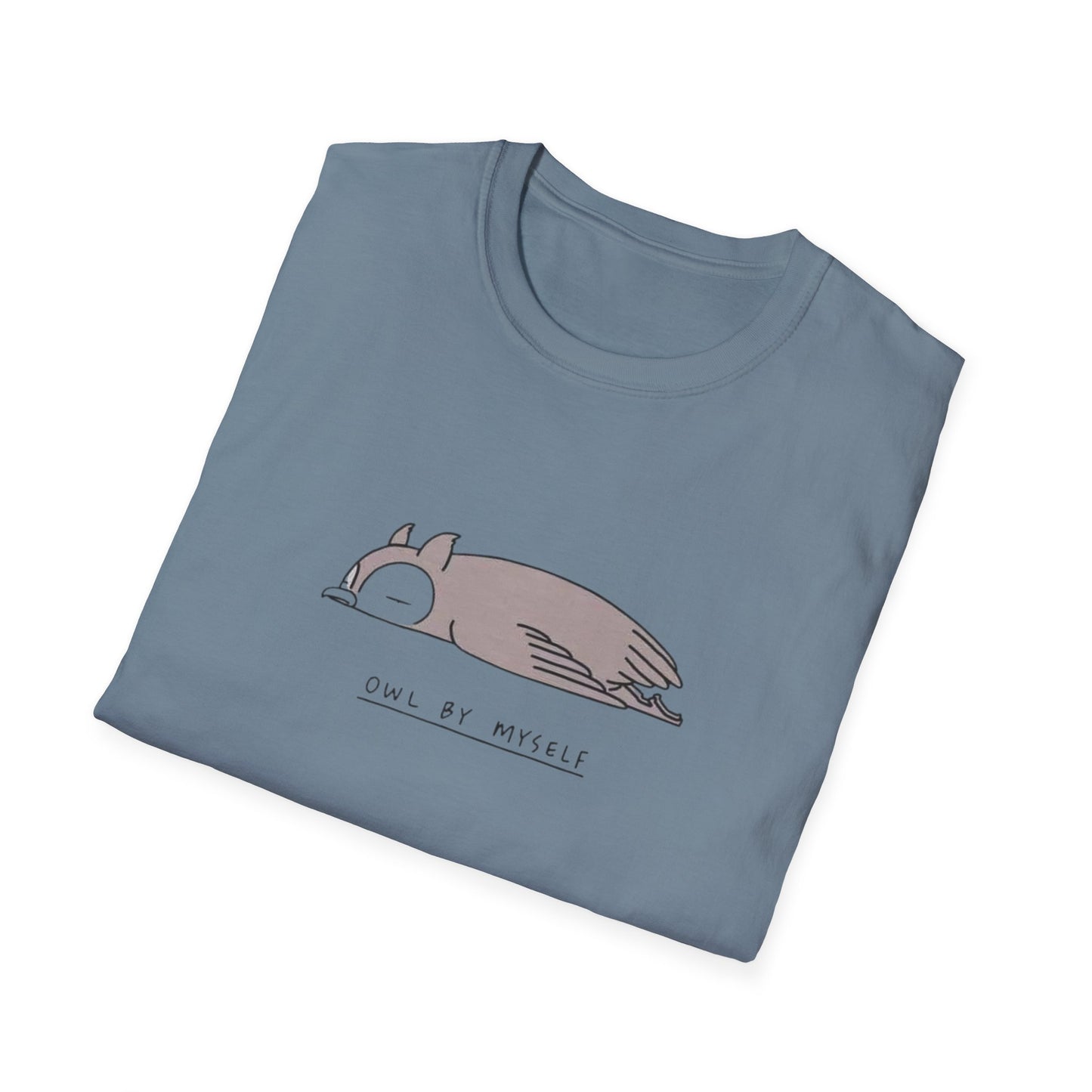 T-Shirt 'Owl by myself'