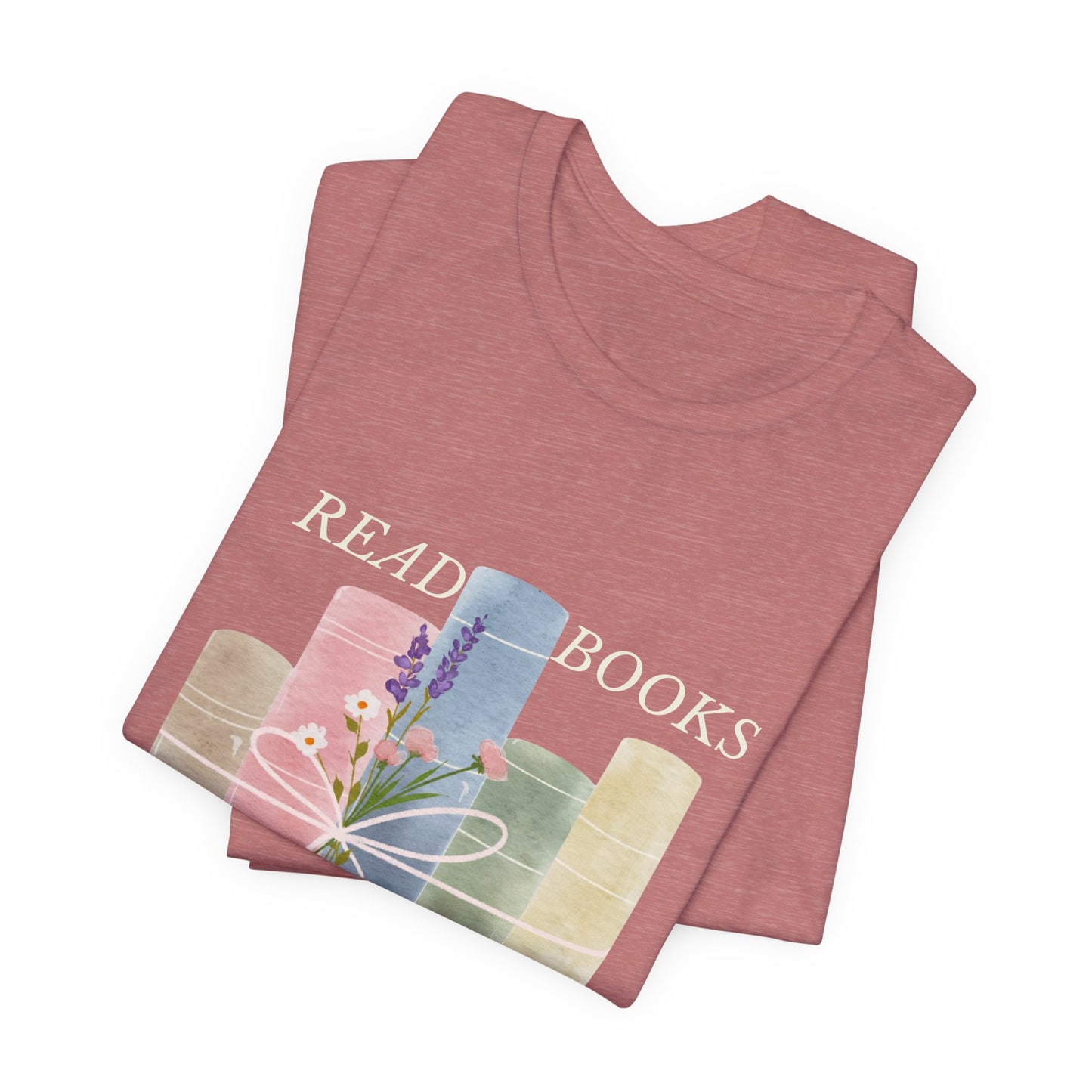 Read Books Not Comments T-Shirt — Book Lover Graphic Tee