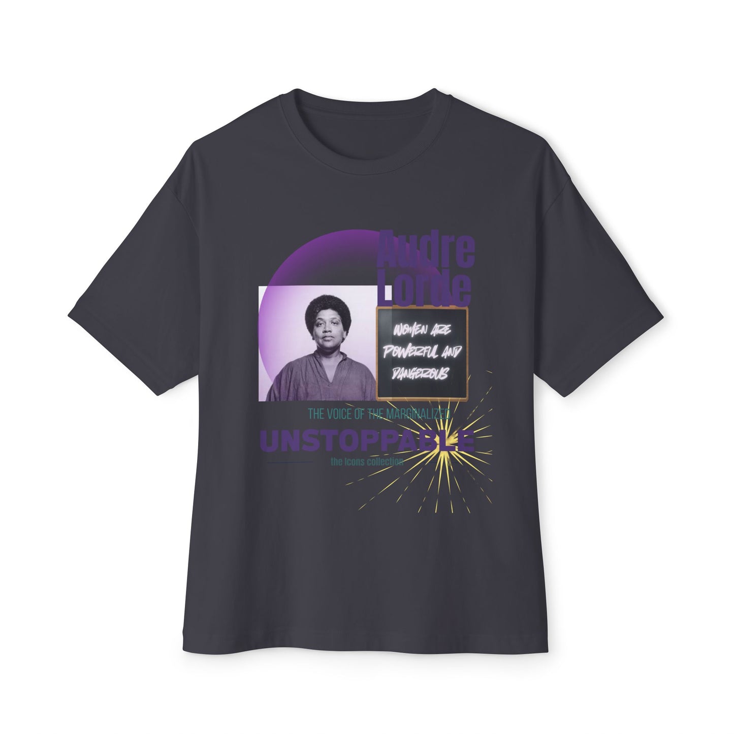 Audre Lorde 'Unstoppable' Graphic Tee — Black History Month