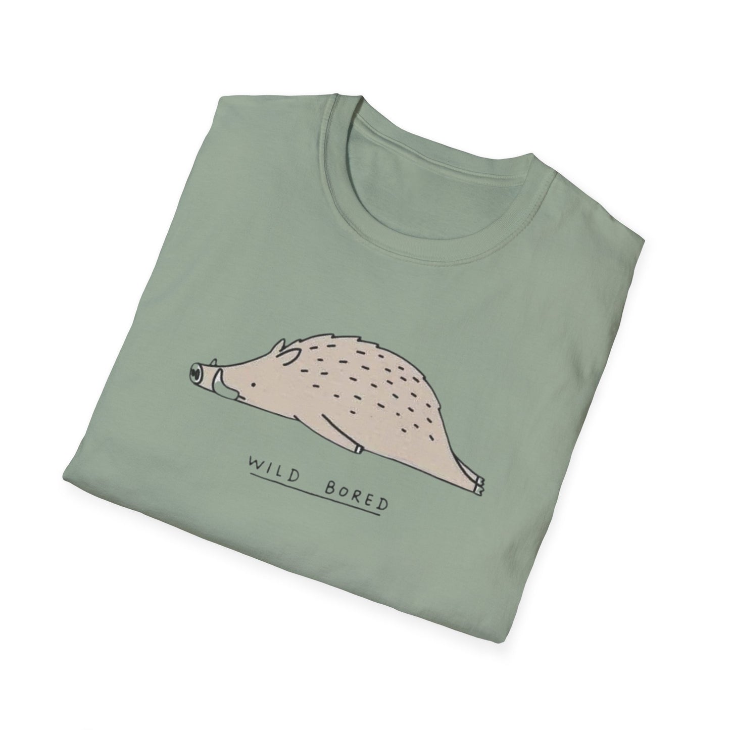 T-Shirt 'wild bored' Design