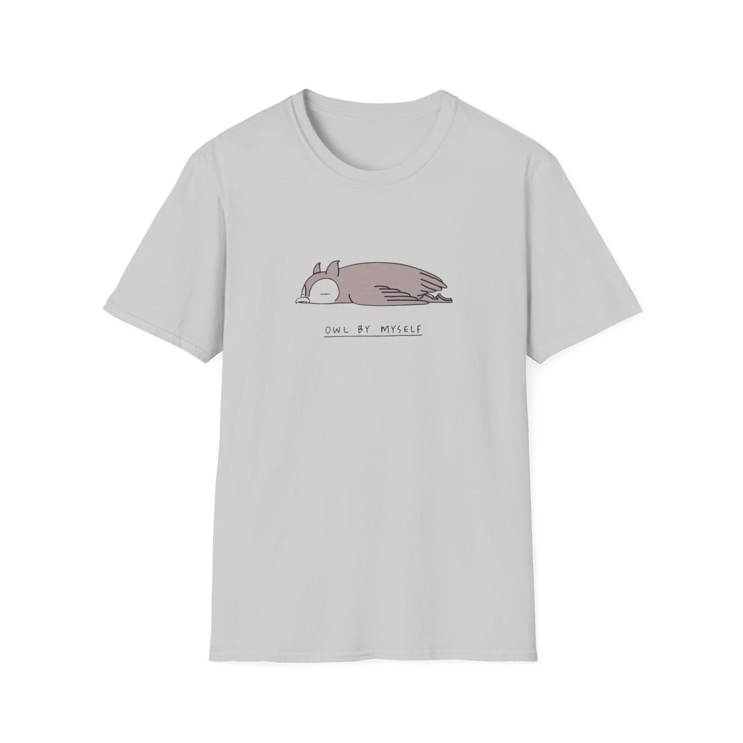 T-Shirt 'Owl by myself'