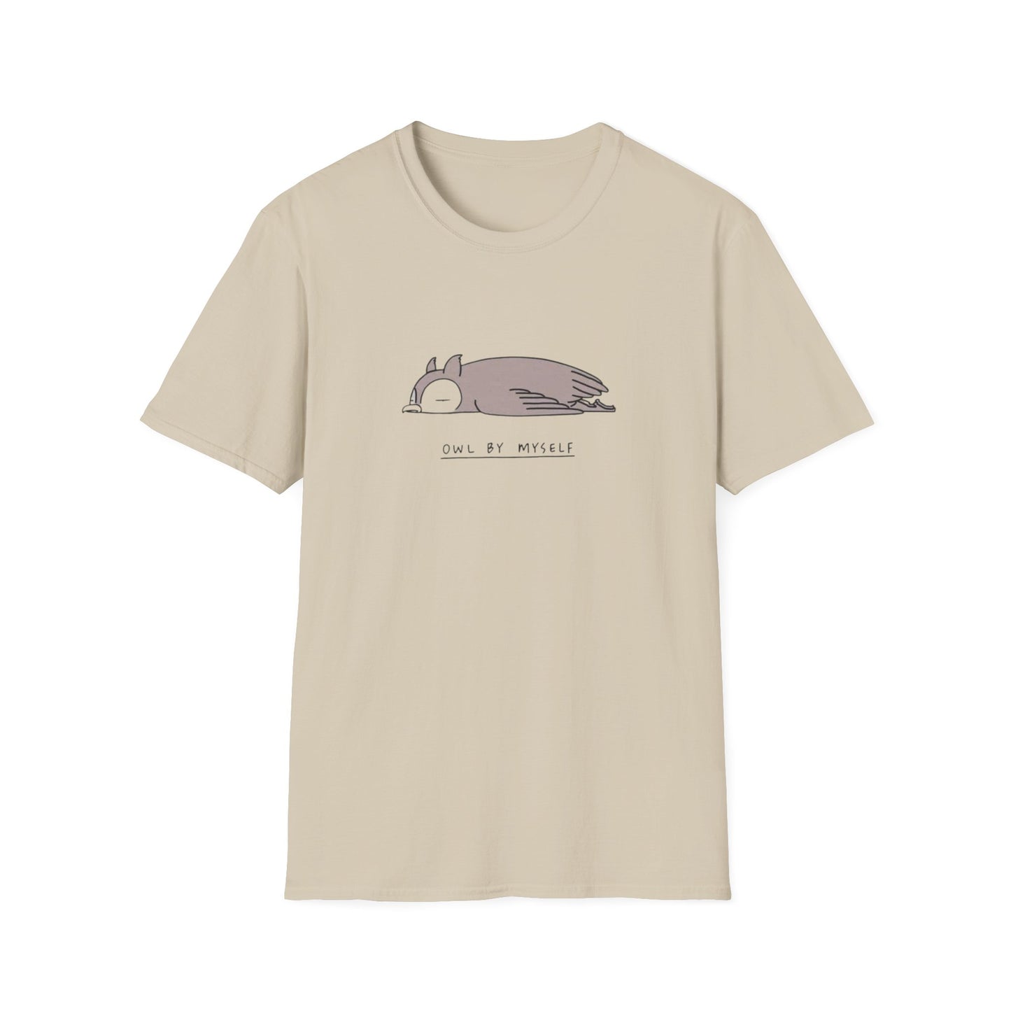 T-Shirt 'Owl by myself'