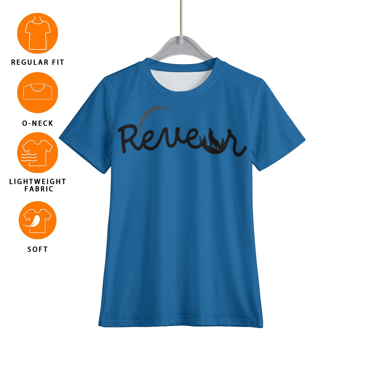 House Collection - Reveur - All-Over Print Kid's T-Shirt - Blue