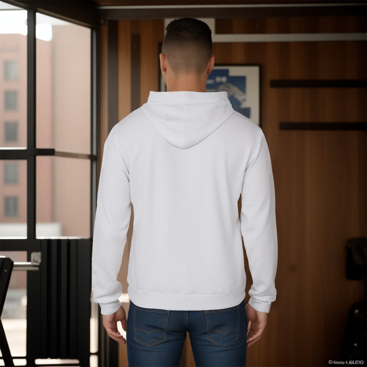 House Collection Altruismo All-Over Print Pullover Hoodie