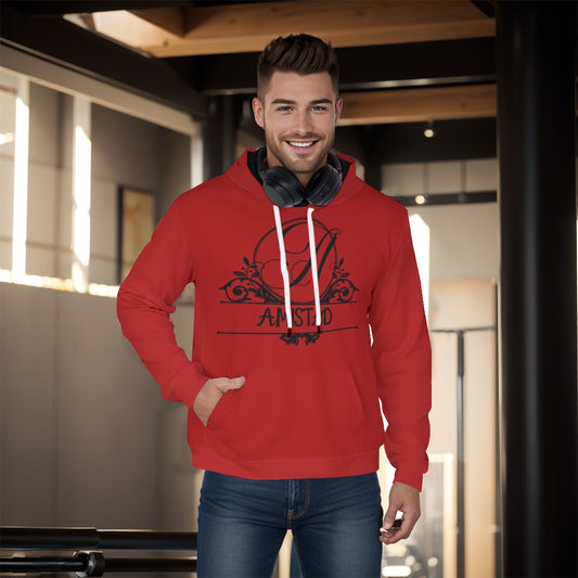 House Collection Amistad All-Over Print Men's Pullover Hoodie