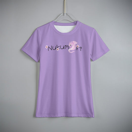 House Collection - Nukumori - Lavendar - All-Over Print Kid's T-Shirt -Purple