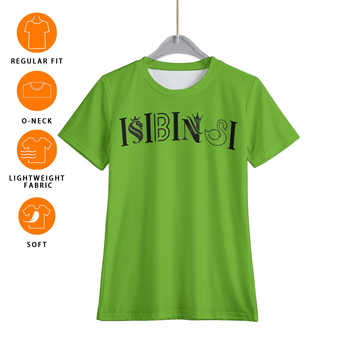 House Collection Isibindi All-Over Print Kid's T-Shirt Green