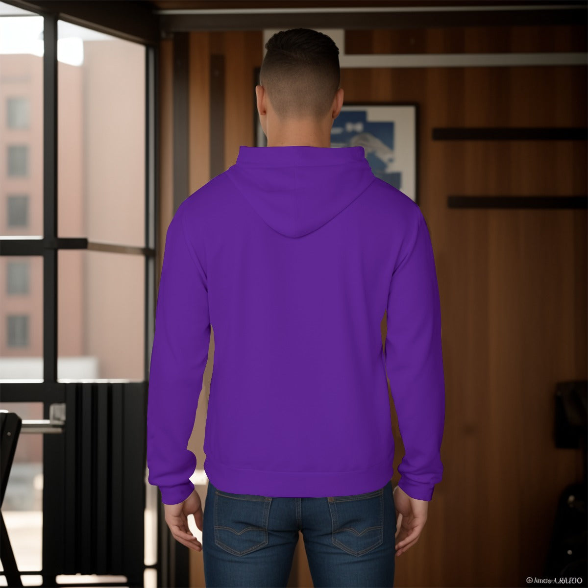 House Collection Nukumori All-Over Print  Pullover Hoodie