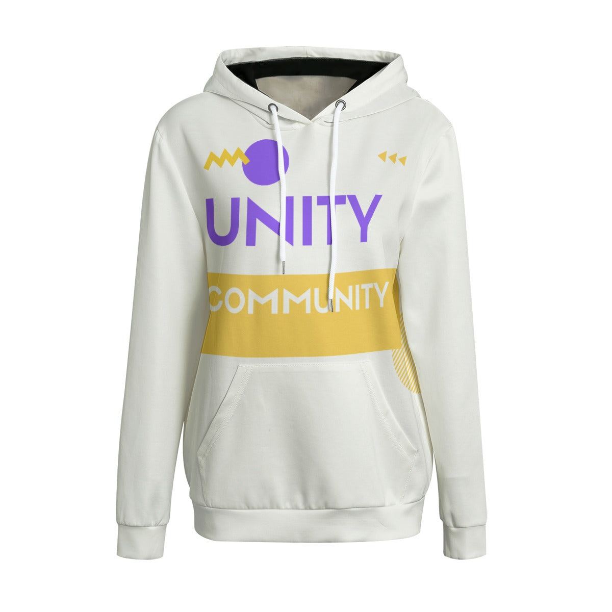 All-Over Print Unity Community Women's Pullover Hoodie | Interlock