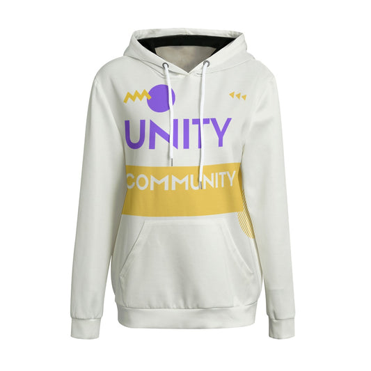 All-Over Print Unity Community Women's Pullover Hoodie | Interlock