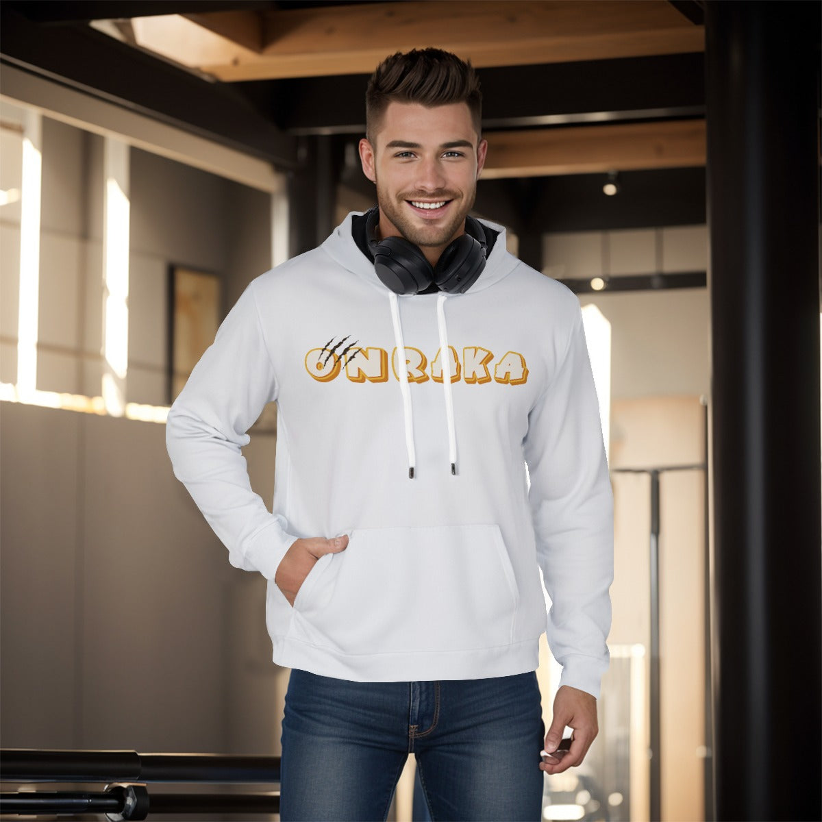 House Collection Onraka claws All-Over Print Pullover Hoodie