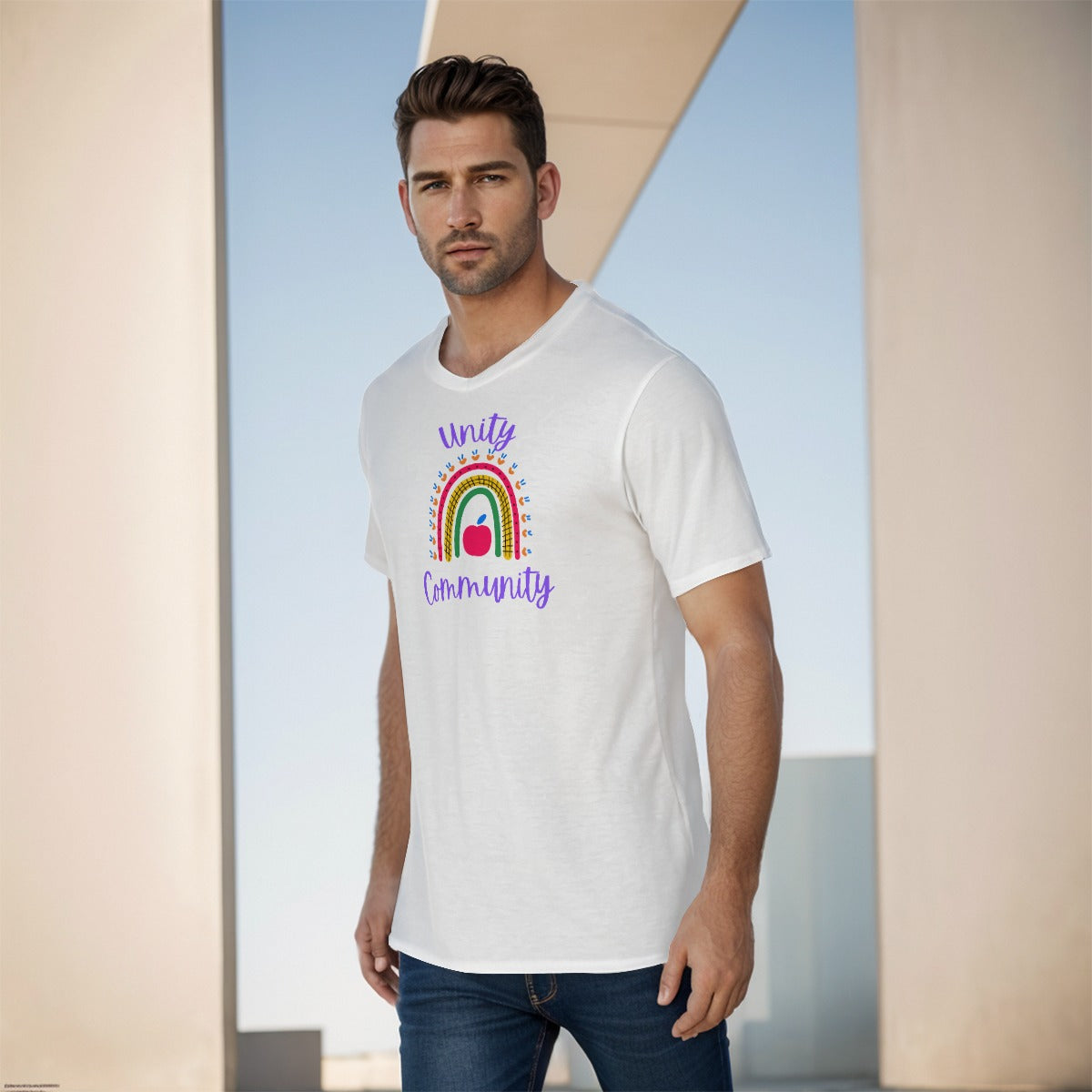 Unity Community All-Over Print Unisex O-Neck T-Shirt