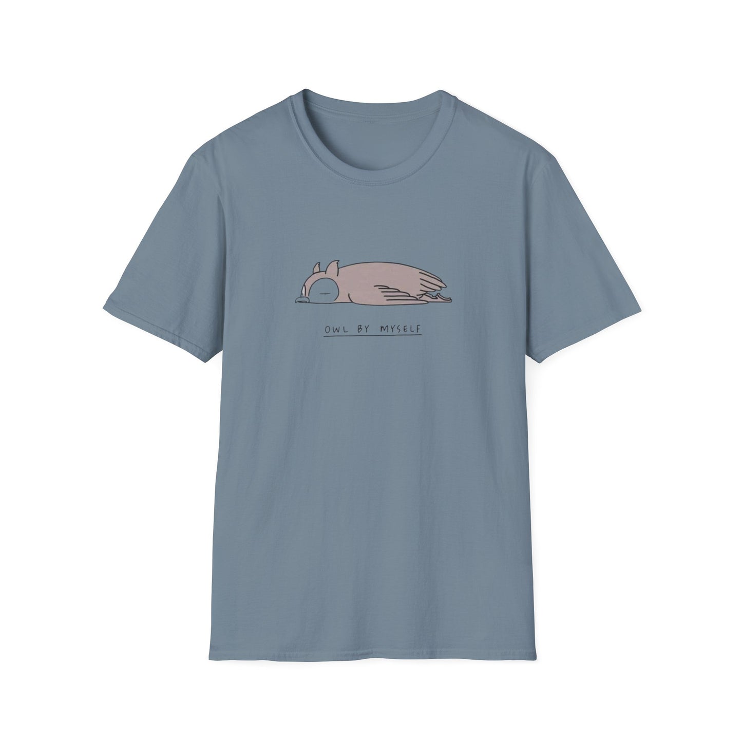 T-Shirt 'Owl by myself'