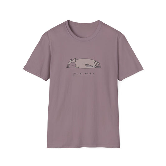 T-Shirt 'Owl by myself'