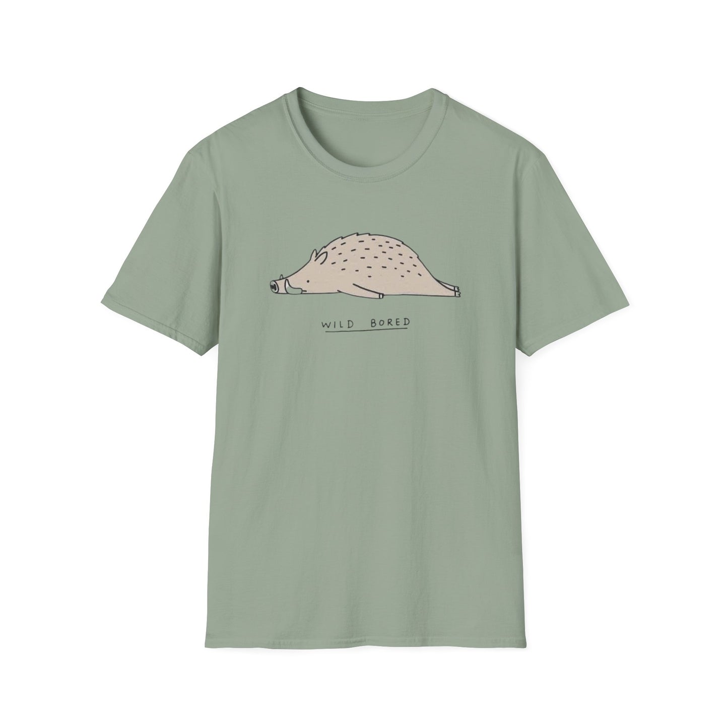 T-Shirt 'wild bored' Design