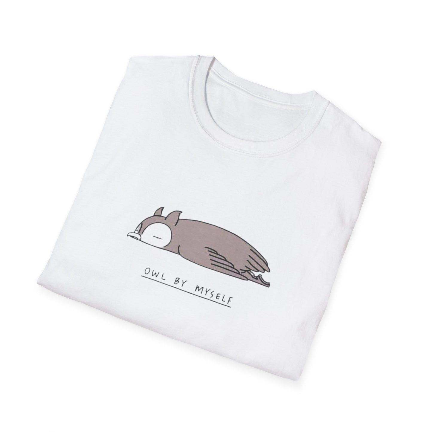 T-Shirt 'Owl by myself'