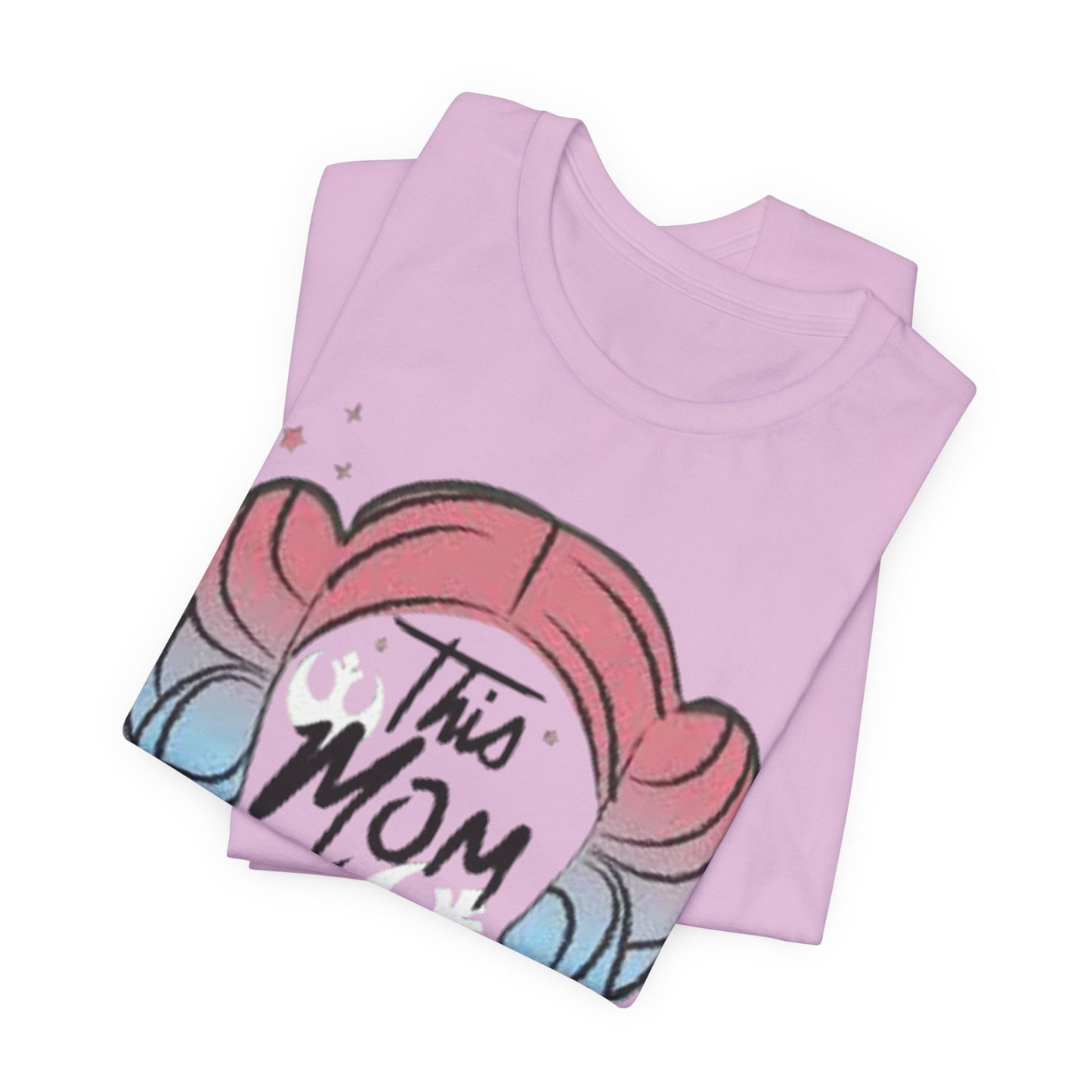 Rebel Mom Tee — "This Mom Is a Rebel" Graphic T-Shirt