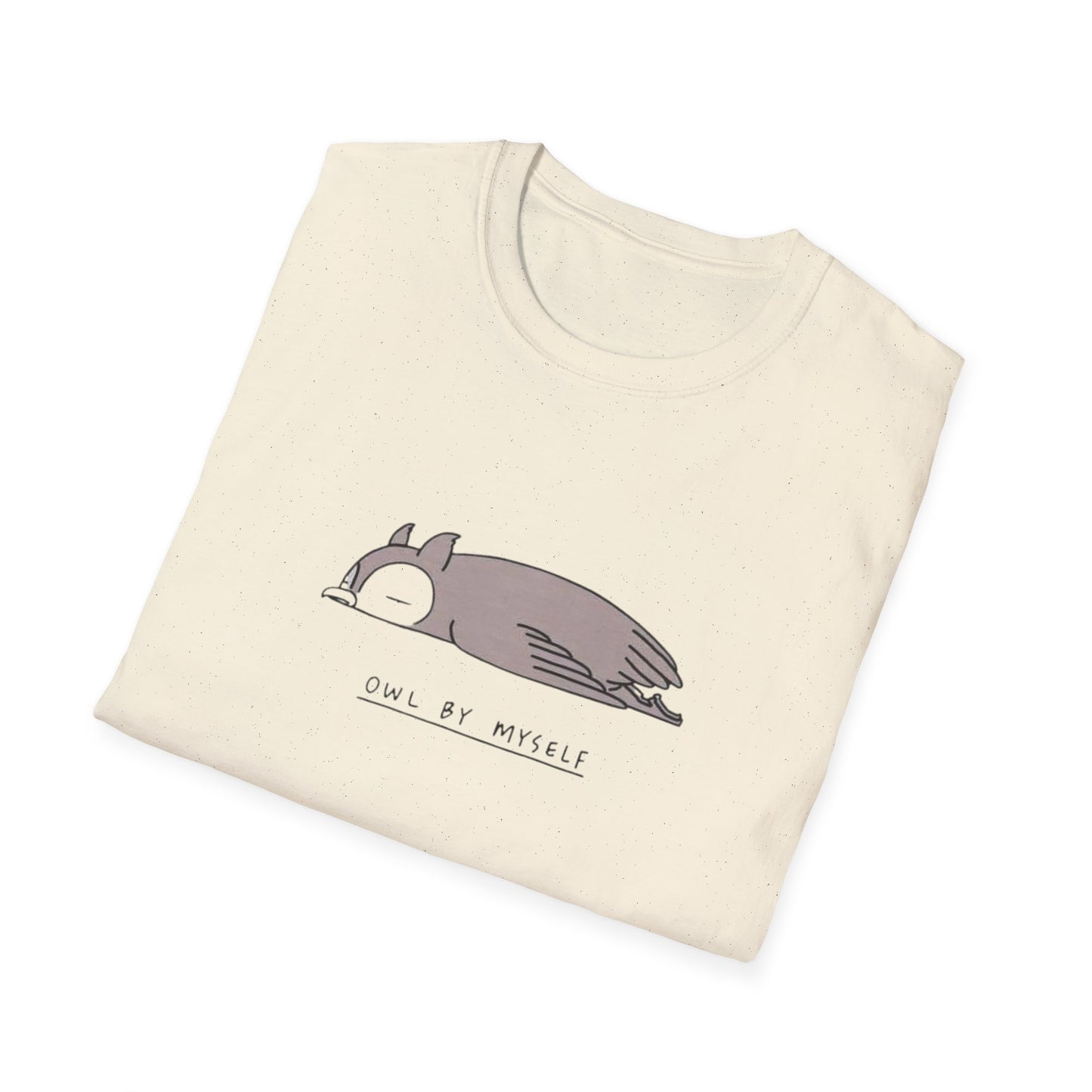 T-Shirt 'Owl by myself'