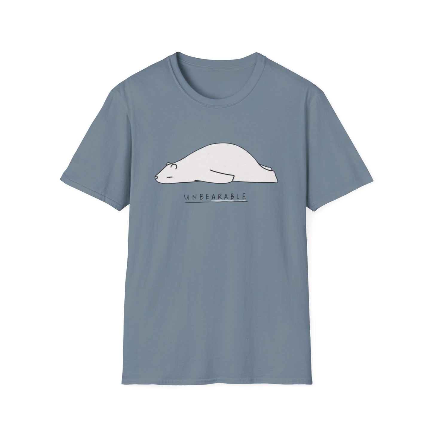 T-Shirt 'Unbearable' Design