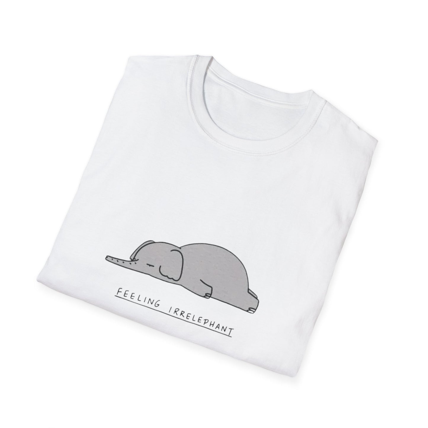 T-Shirt 'I feel Irrelephant' Design