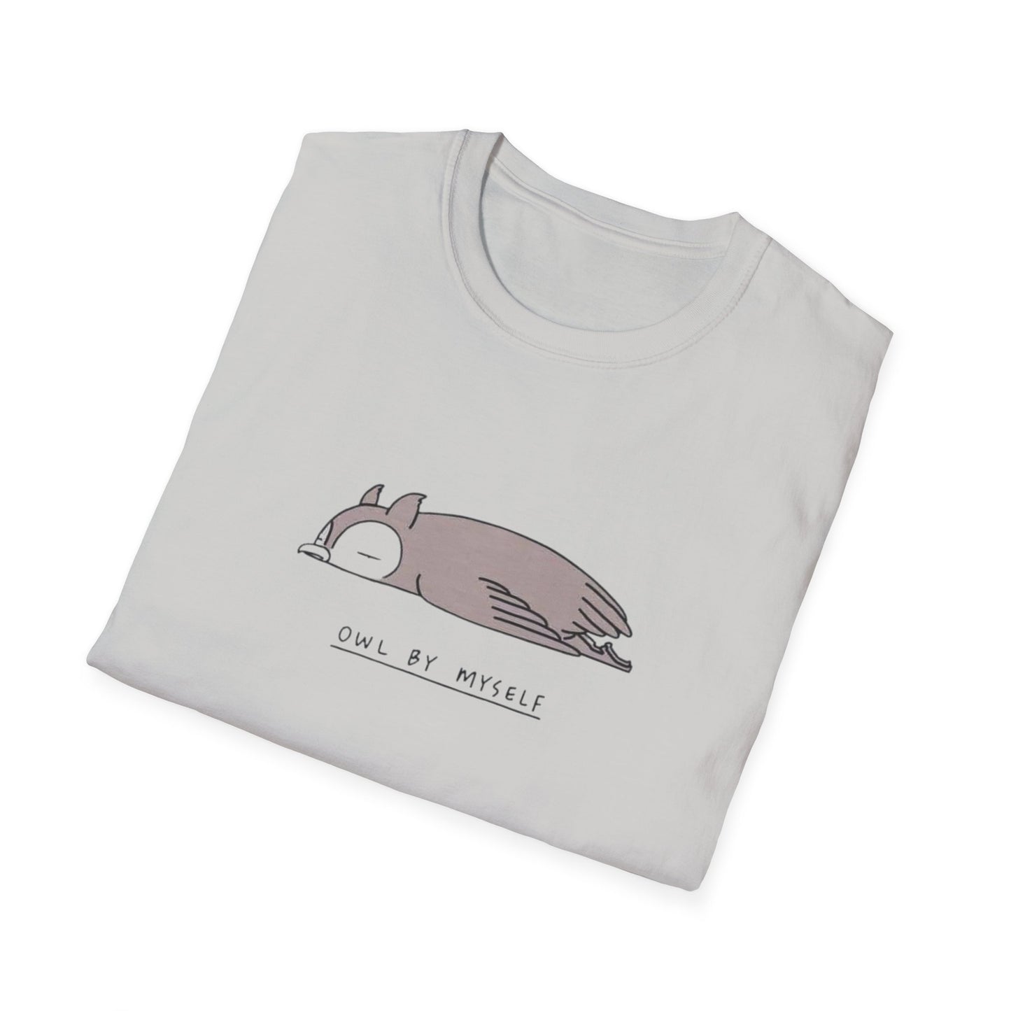 T-Shirt 'Owl by myself'