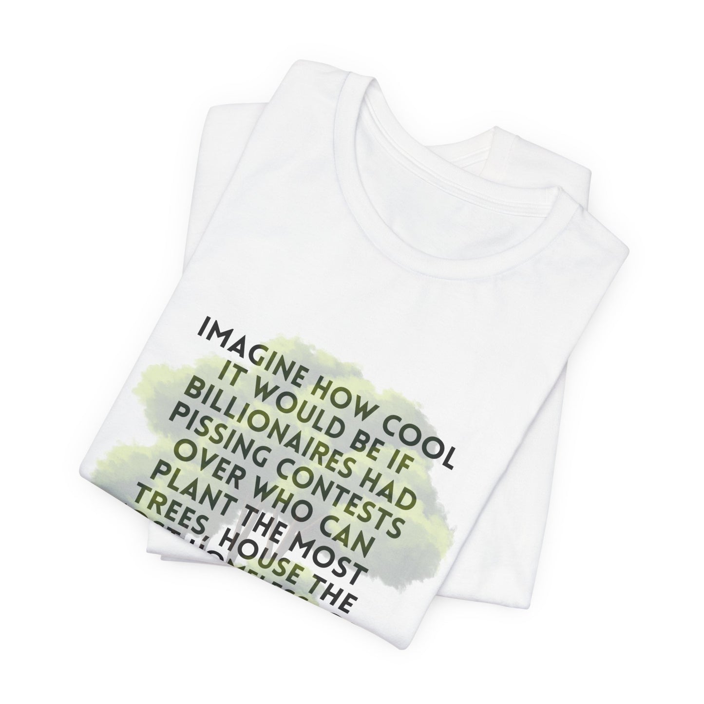 Eco-Justice Tee — “Imagine How Cool…” Environmental Activist T-Shirt