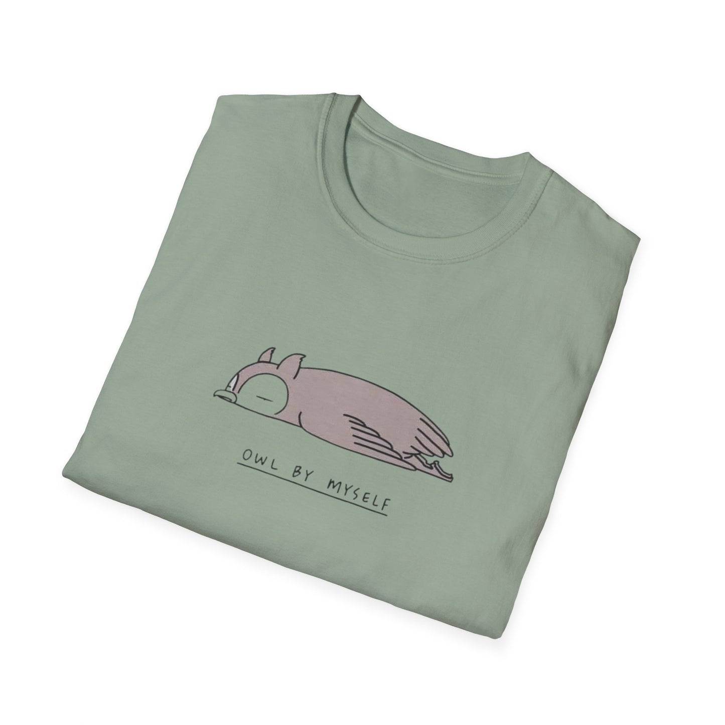 T-Shirt 'Owl by myself'