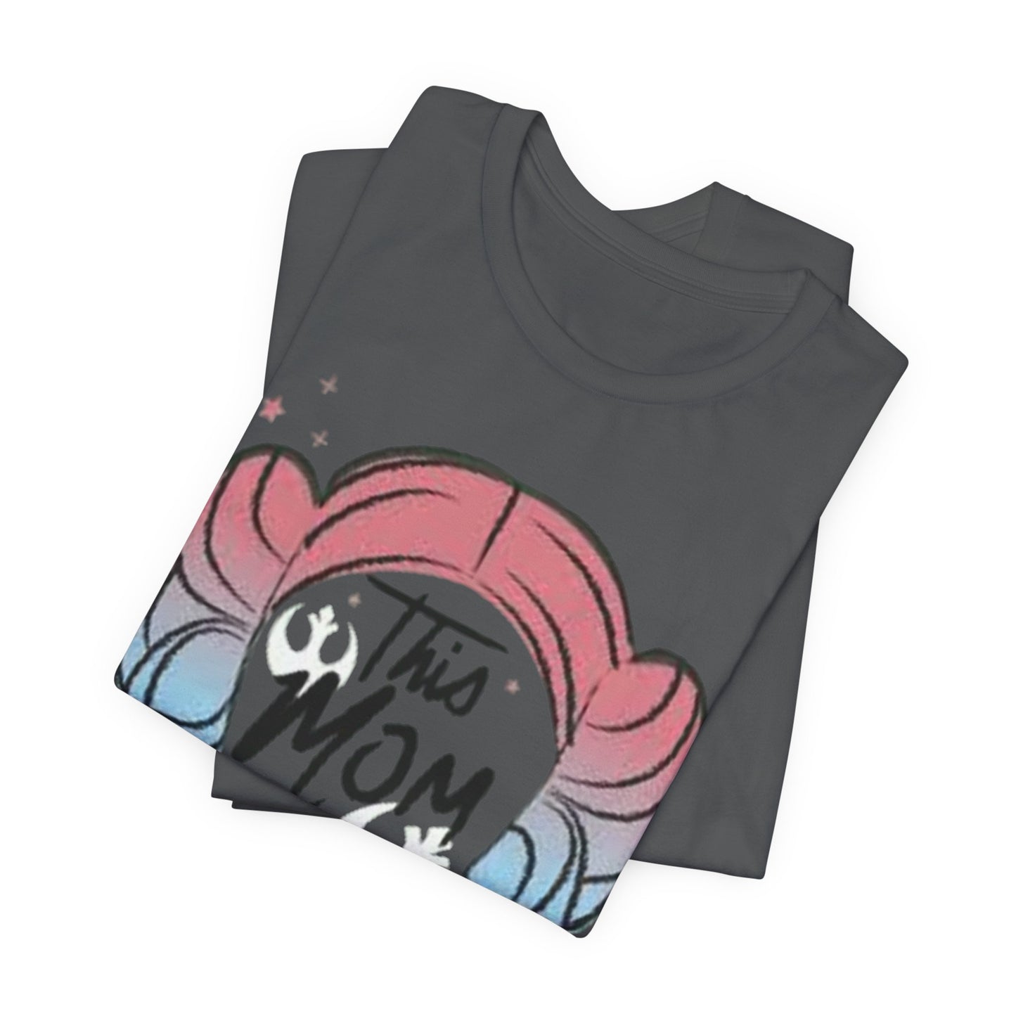 Rebel Mom Tee — "This Mom Is a Rebel" Graphic T-Shirt