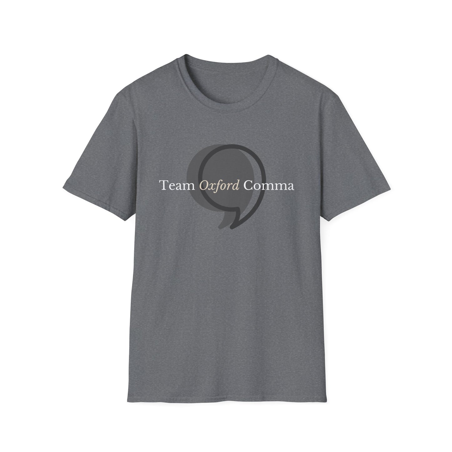 Team Oxford Comma Unisex Softstyle T-Shirt